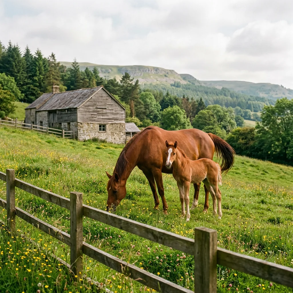 Élevage de chevaux, Western Horse Stables, Les Contamines-Montjoie