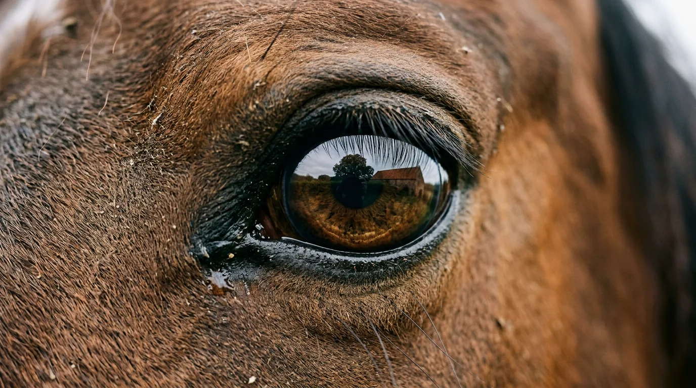 Un regard de cheval, Western Horse Stables, Les Contamines-Montjoie